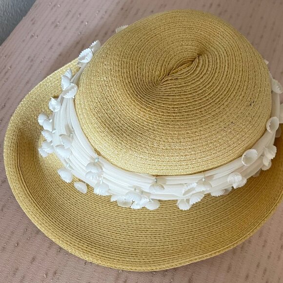 Frank Olive Hat of New York Vintage Straw Hat main image 5